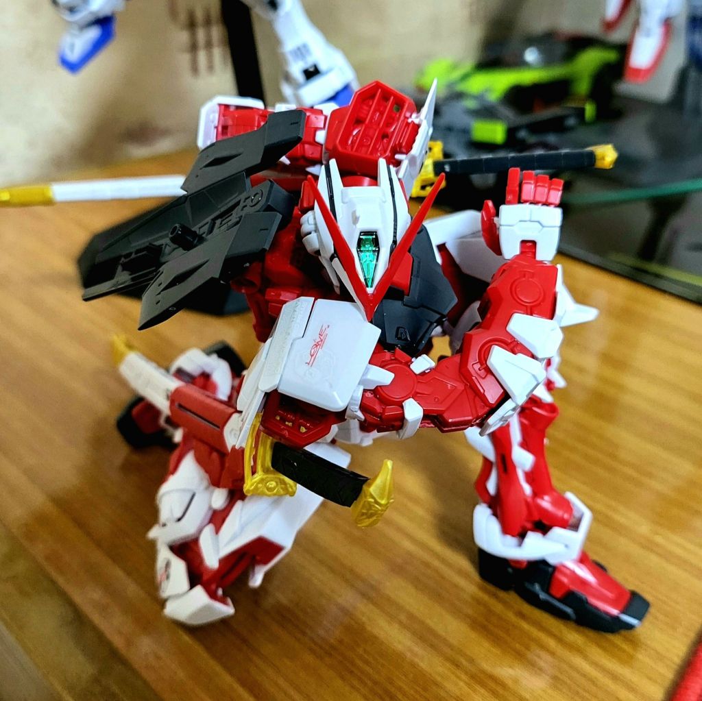 拼装红异端虽然贵但姿势帅啊