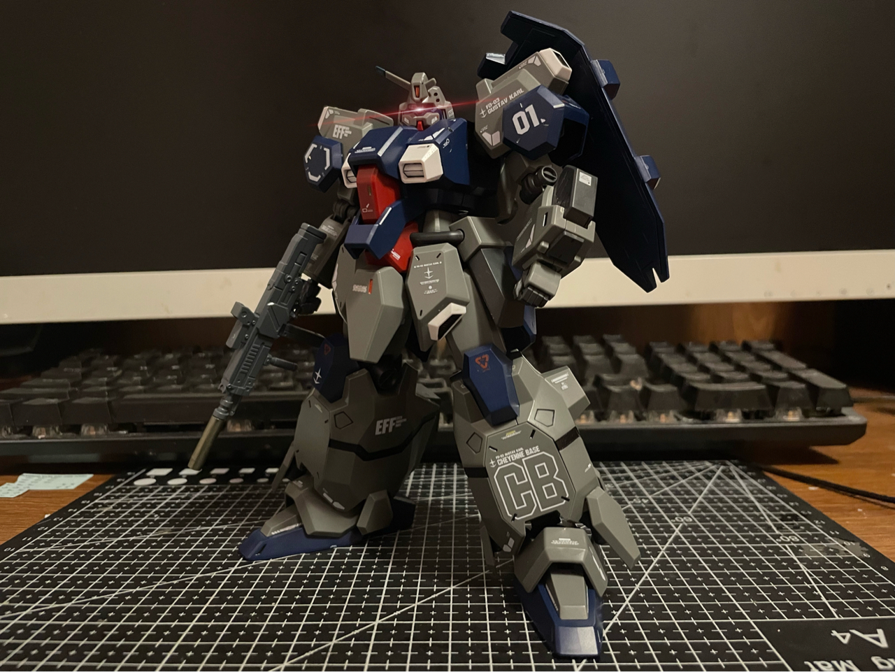 [拼装]hg 胖达 古斯塔夫