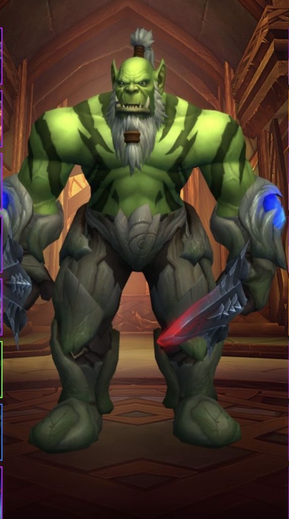 又到了每月换种族时间这次是绿皮兽人求简约幻化