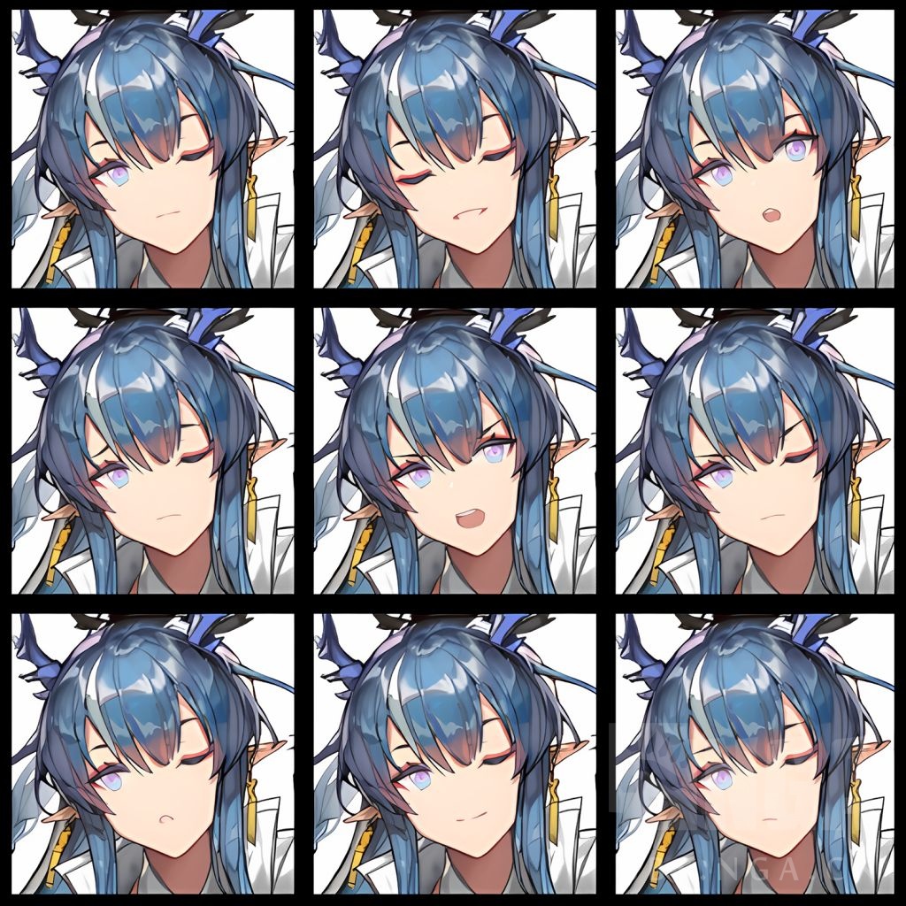 闲来无事看了看角色表情差分,进行一些比较个人的评价 nga玩家社区