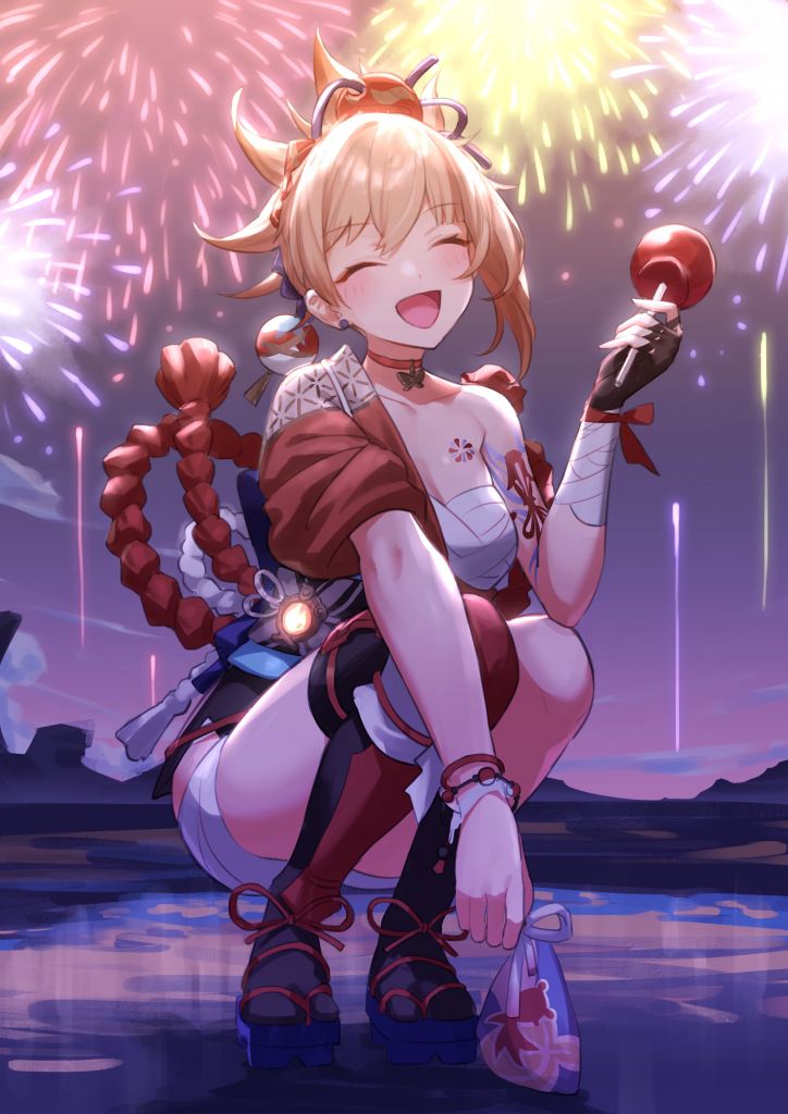 外服搬运烟花祭很开心呢