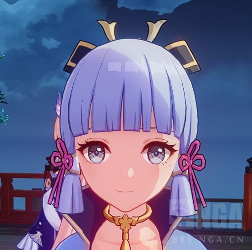 [闲聊杂谈] 神里绫华建模脸部的问题是否因为眼瞪得太大了 nga玩家