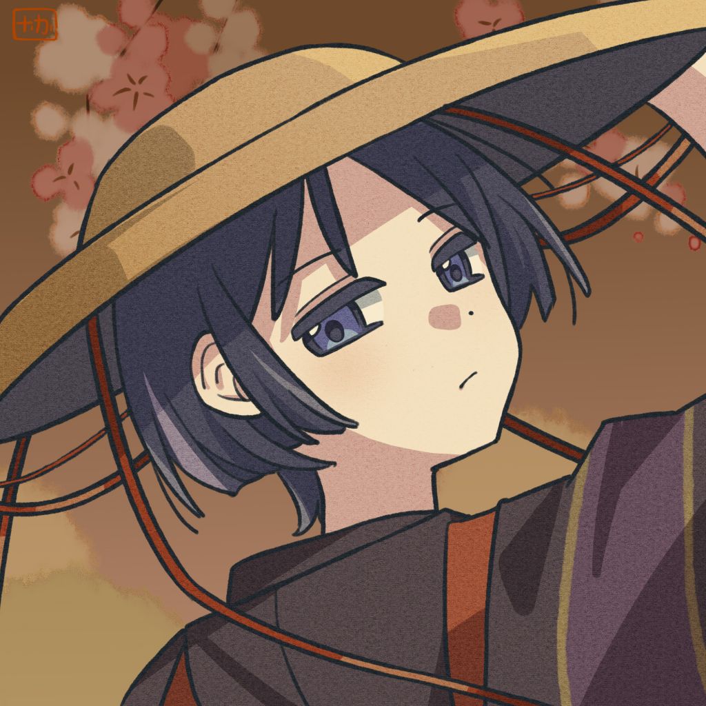 同人创作画了五歌仙的画像