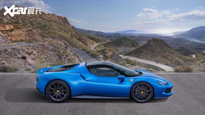 v6混动硬顶敞篷法拉利296gts官图