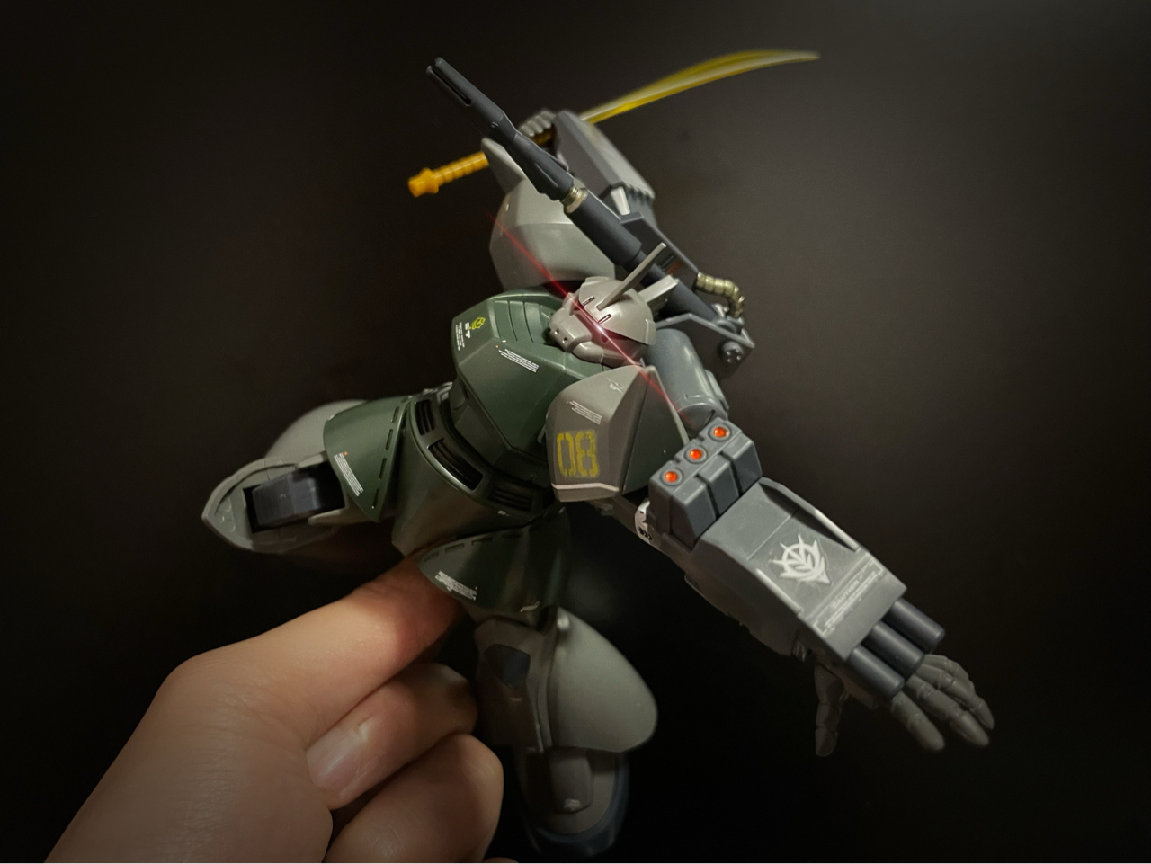 [拼装]hg 勇士炮击型