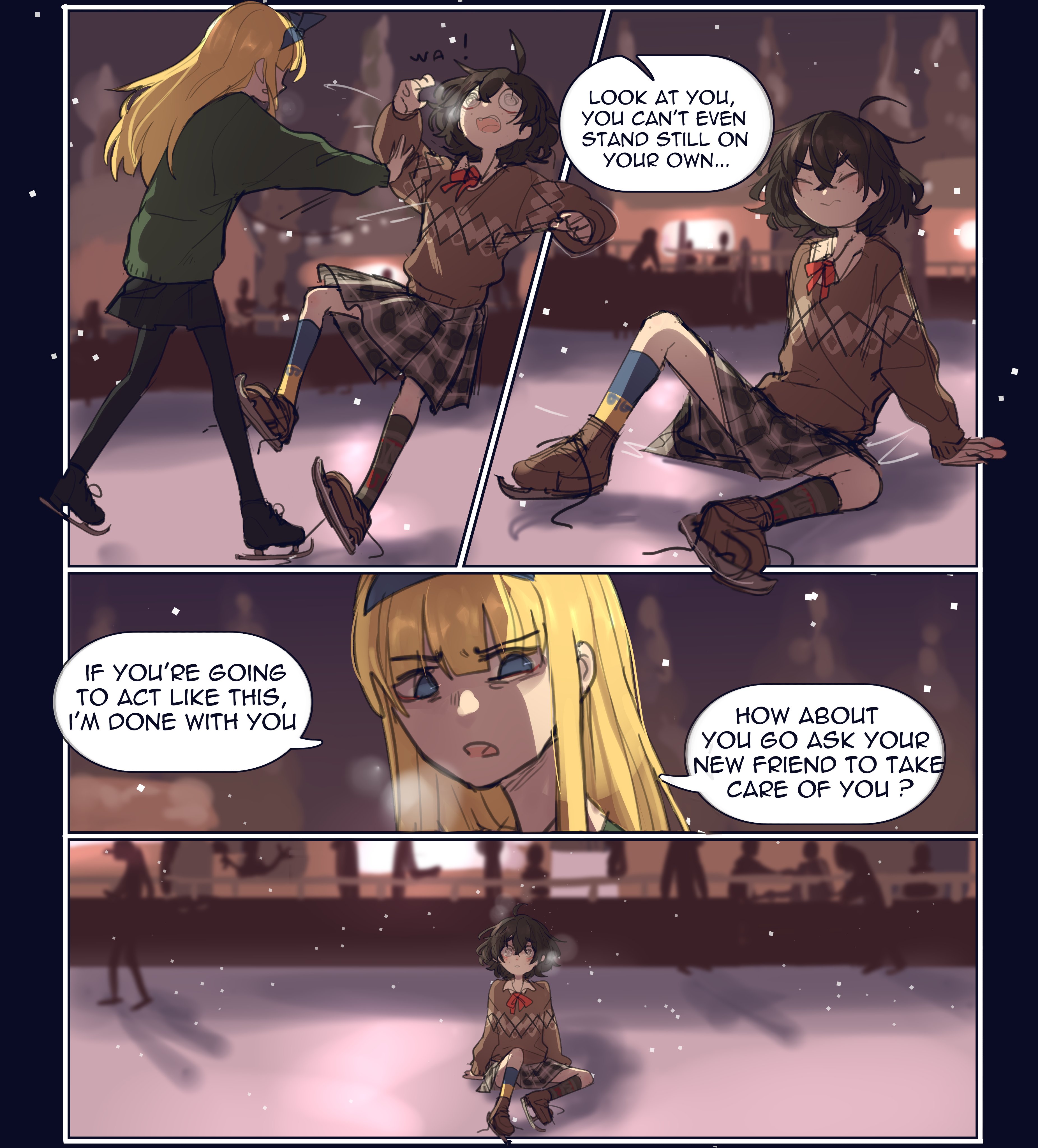 [漫画讨论]盲人女孩这故事走向突然不对劲了[讨论]