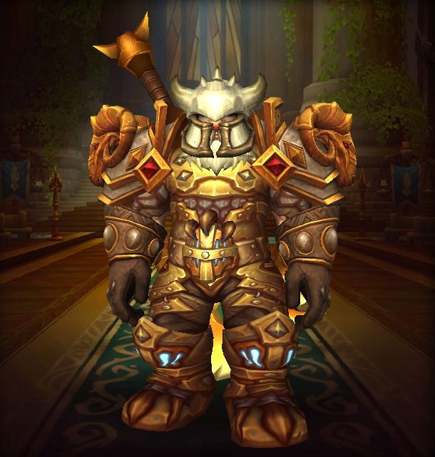 矮人圣骑幻化~对比求助!