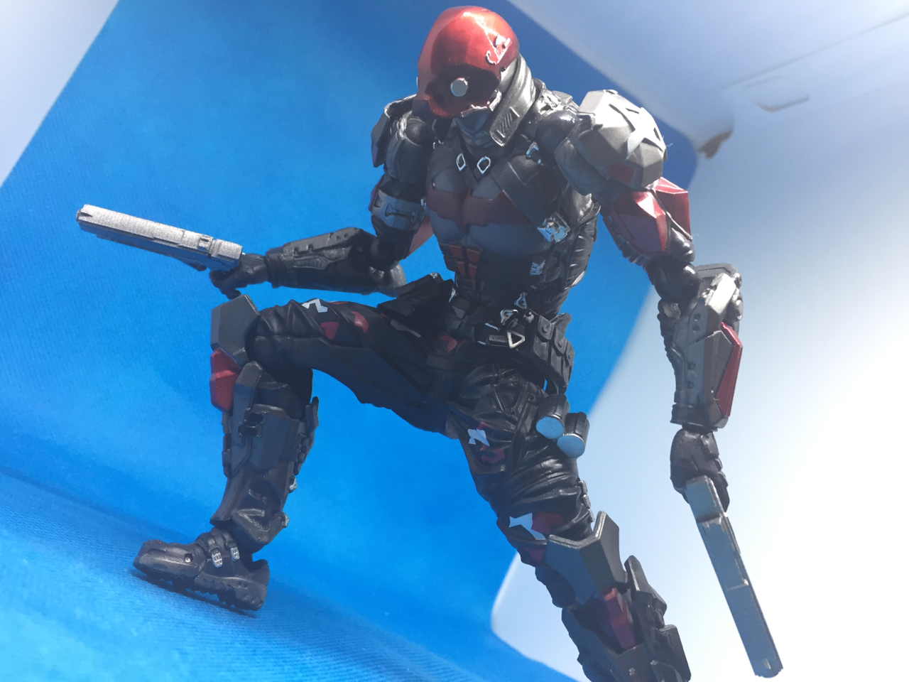 可动成品海洋堂阿卡姆骑士