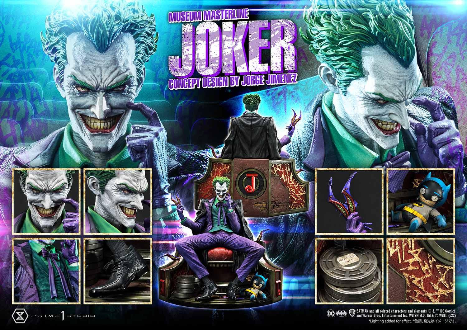 新闻资讯prime1studio蝙蝠侠漫画小丑thejoker13雕像预售开启1299usd