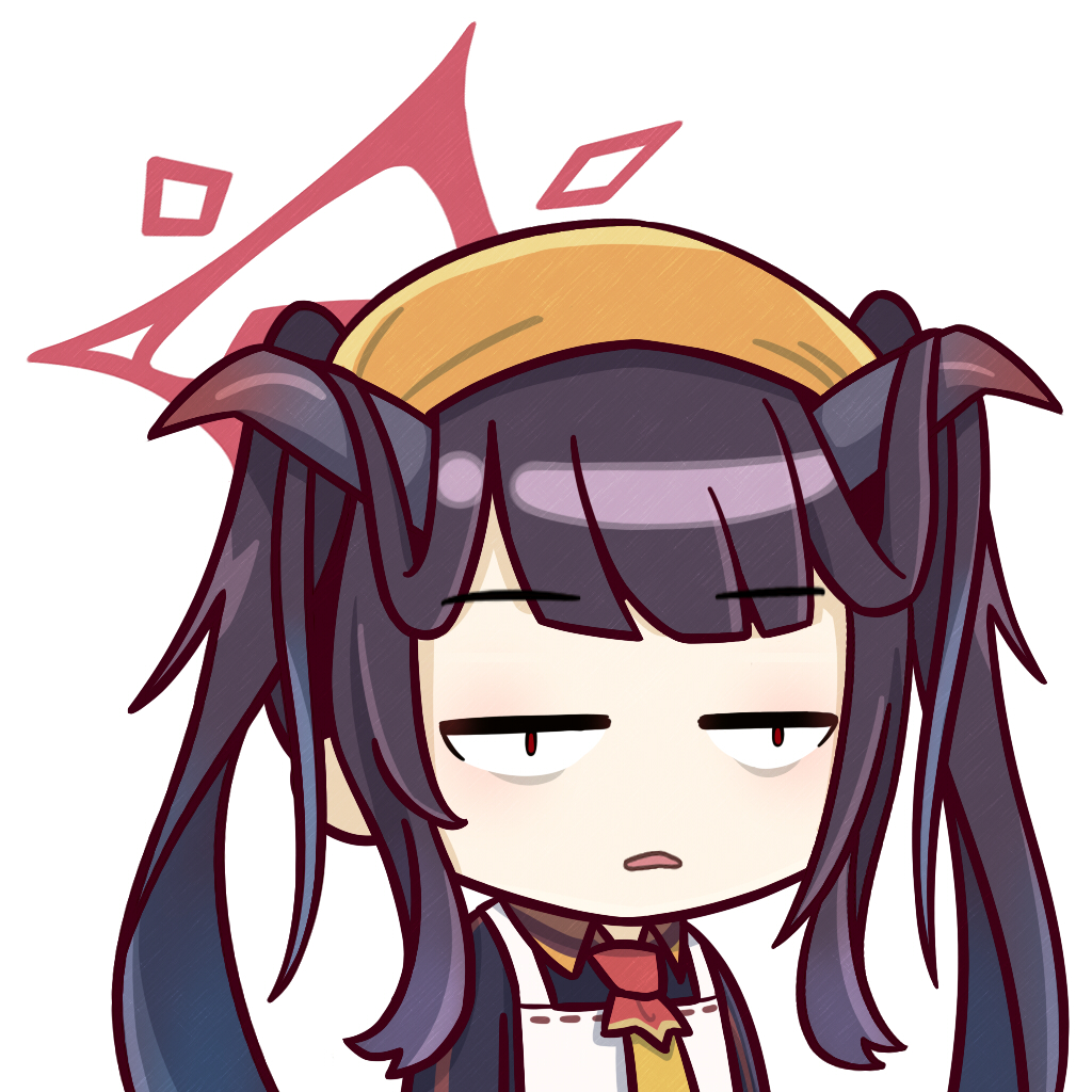 同人创作更新至620日奈来试着画点ba版ac娘表情包