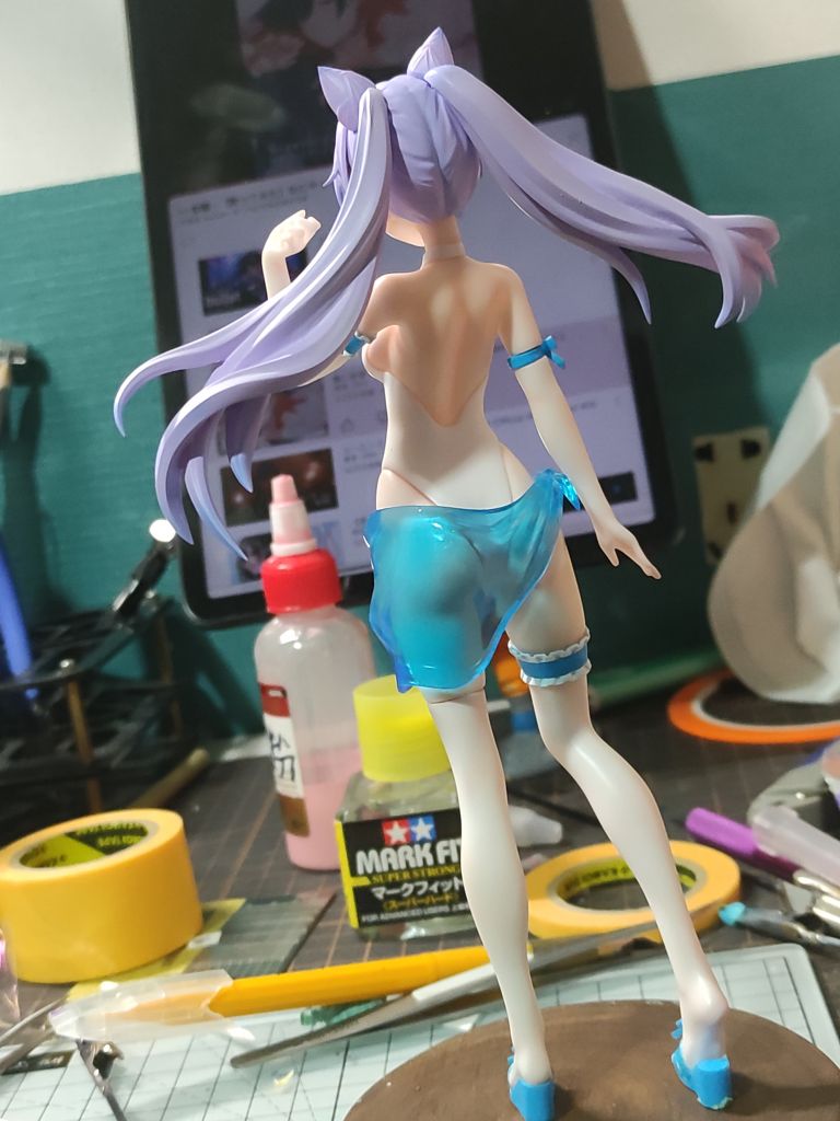 手办技术交流gk原神刻晴泳装