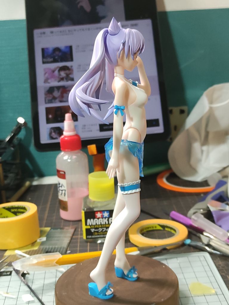 手办技术交流gk原神刻晴泳装