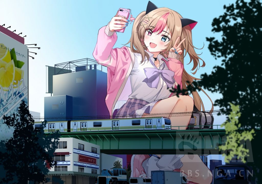 蓝鸟上有个巨大娘的tag里面好多画少前的换个视角莫名好看