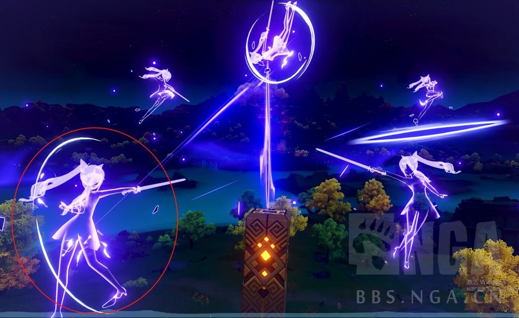 闲聊杂谈阿晴大招残影动作有一段跟ac娘好像啊