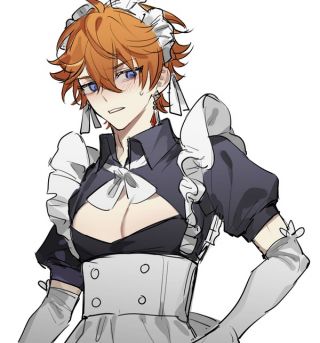 闲聊杂谈那个有没有男角色的女仆装