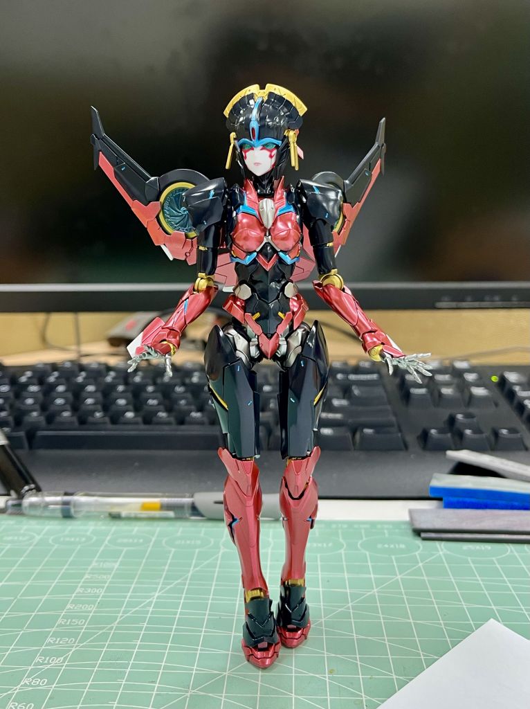 拼装风雷模型风刃机娘和女机器人是不一样的