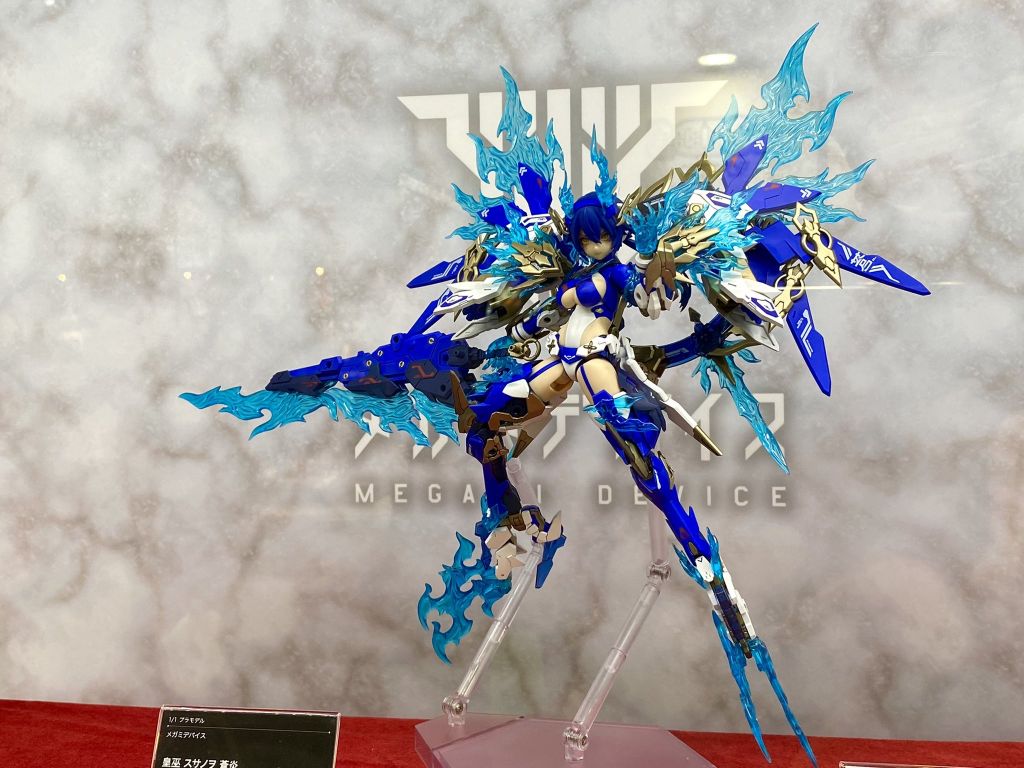 拼装寿屋女神装置皇巫女须佐之男换色