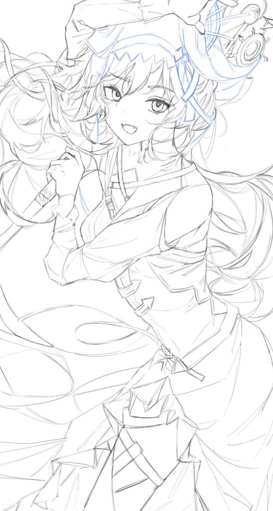 同人绘画归溟幽灵鲨