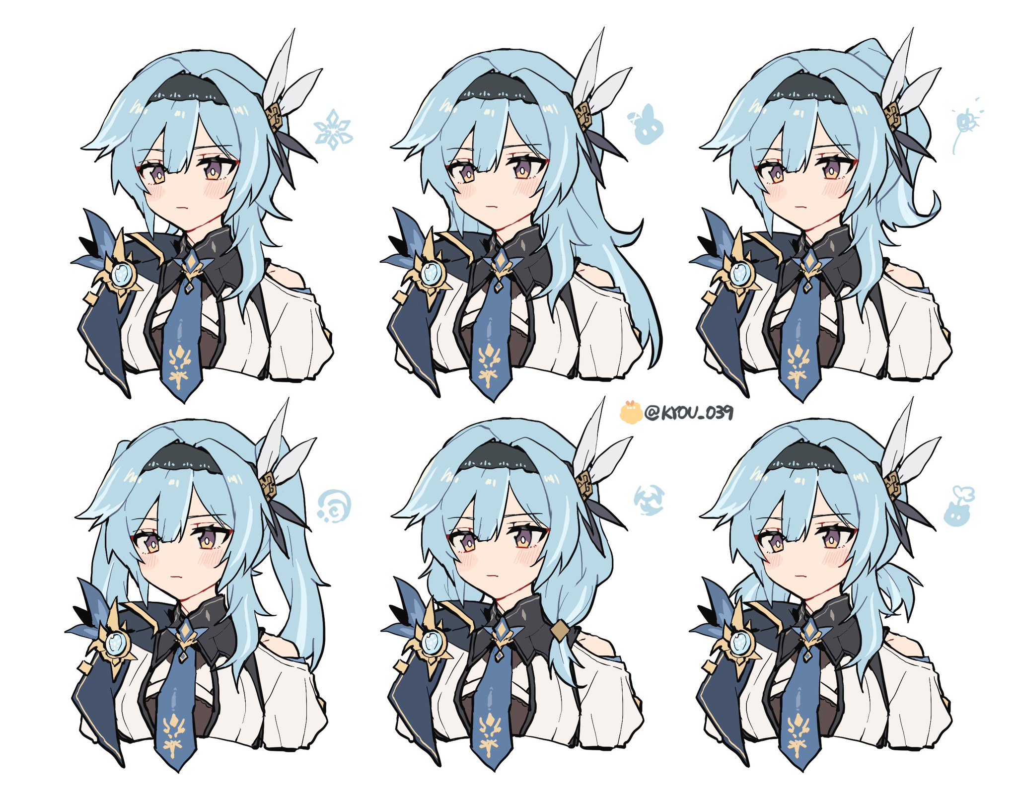 外服搬运各种发型的优菈