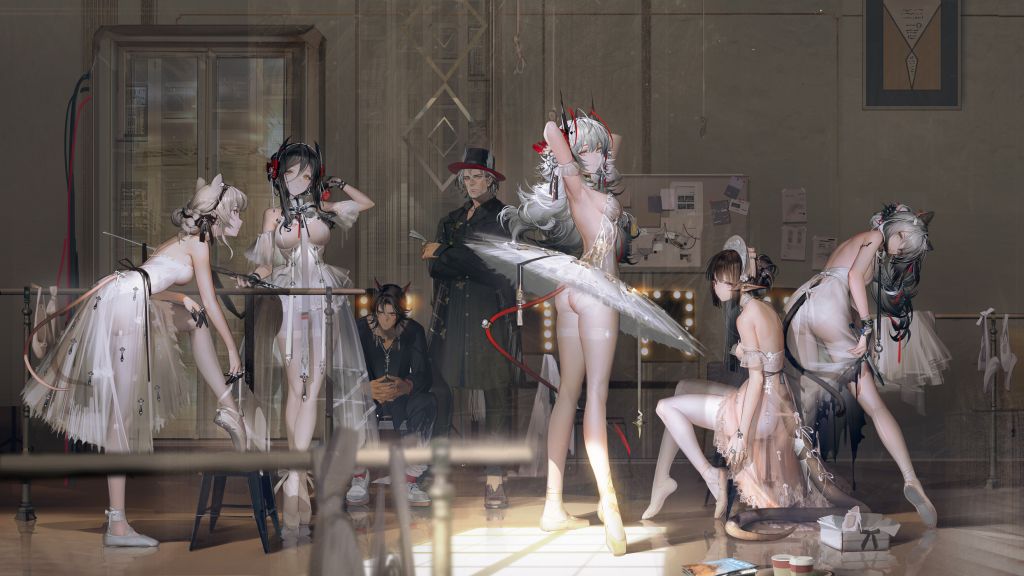 搬运小日子的多人芭蕾新图