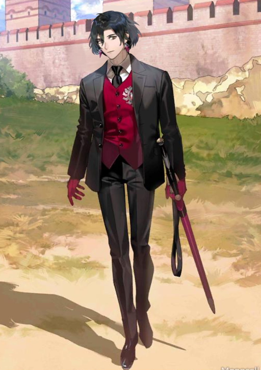 艺术审美e日服试着把君十一的脑袋p小了