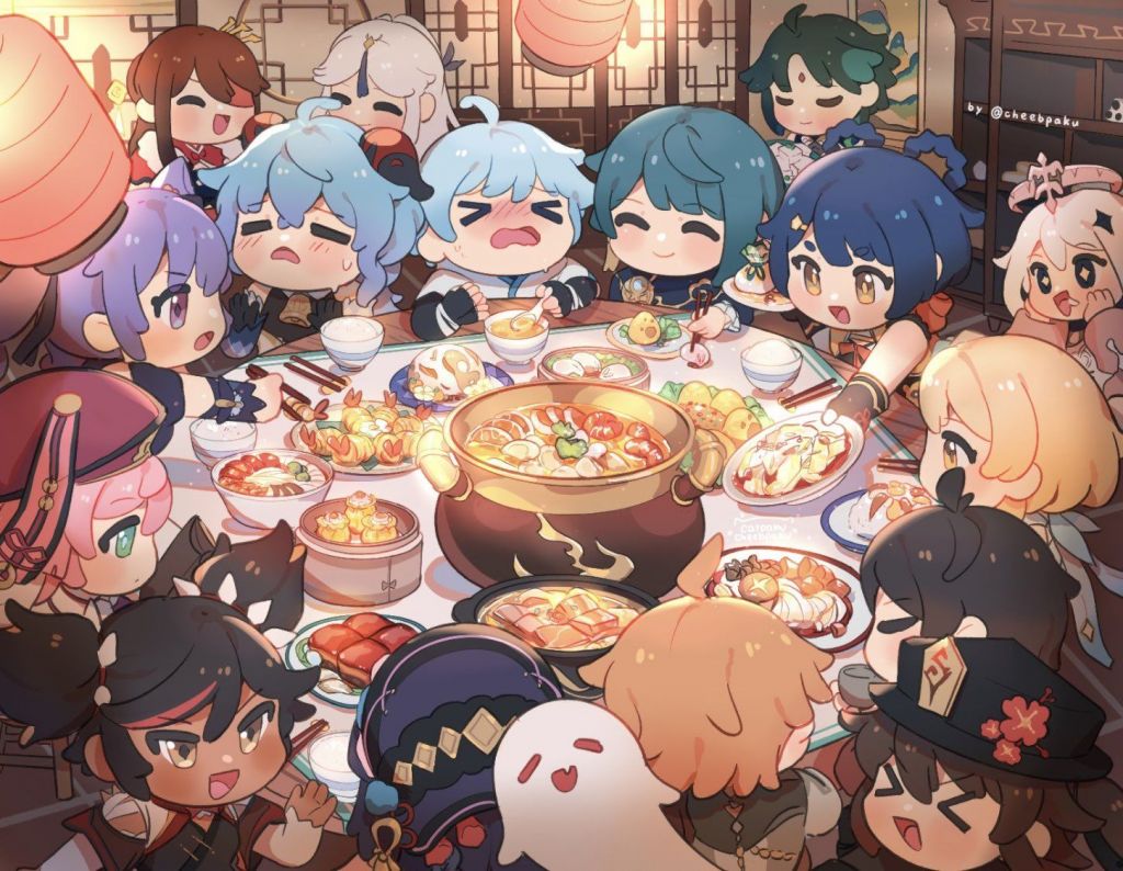 [外服搬运]璃月聚餐团建 nga玩家社区