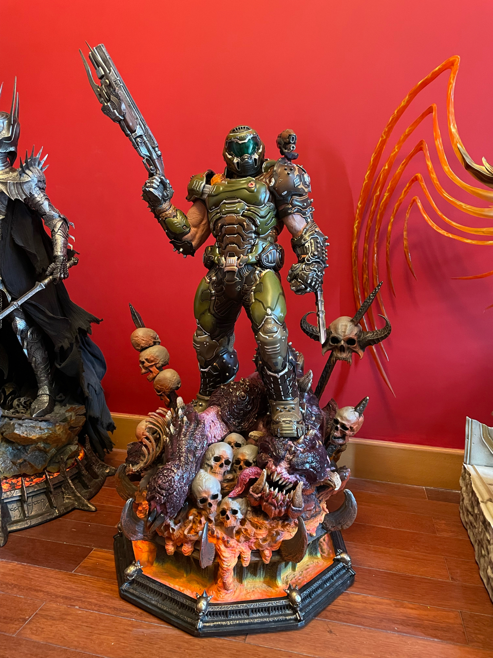 雕像p1s毁灭战士13雕像开箱