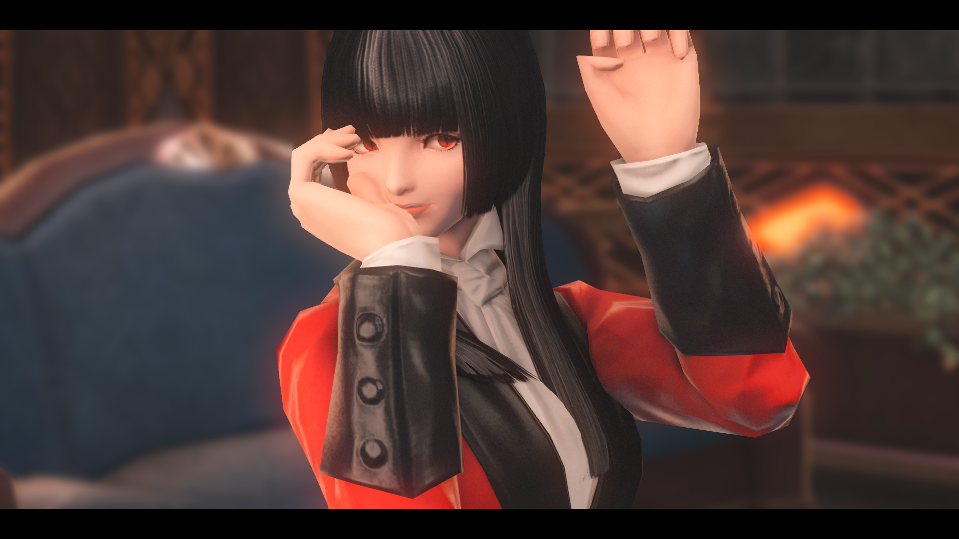 氵一贴捏了个狂赌之渊蛇喰梦子的cos