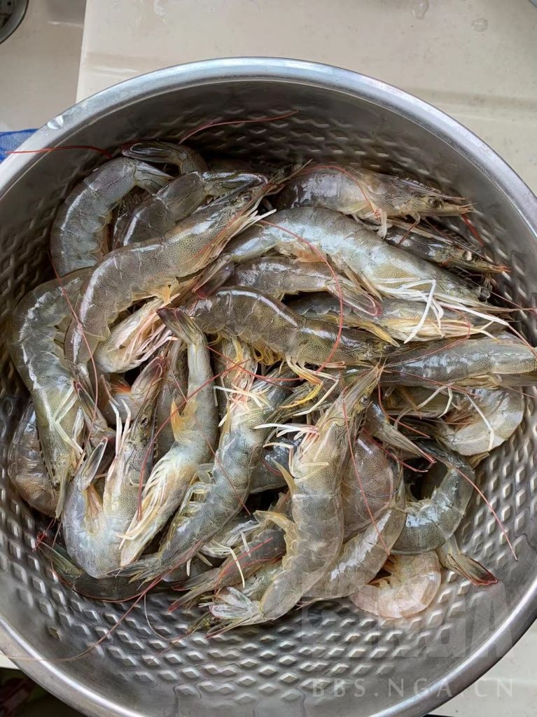 不懂就问今天团到了虾请问这个新鲜度可以做白灼吗