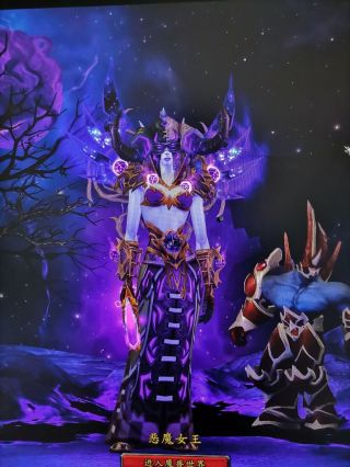 女虚空精灵术士幻化真不好看不信你们发图和调料包我康康