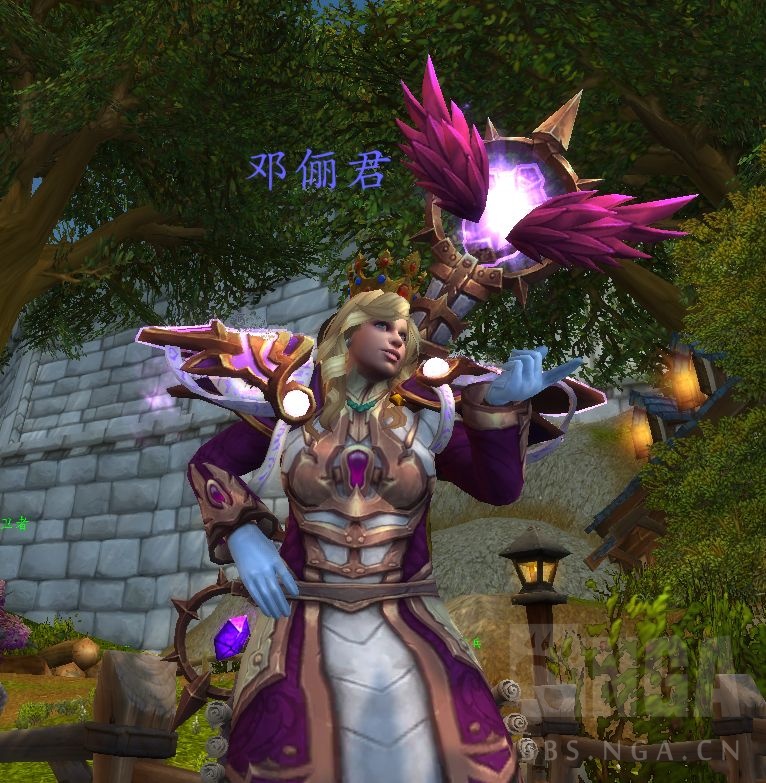 布甲布甲粉嫩嫩的库尔提拉斯女歌手