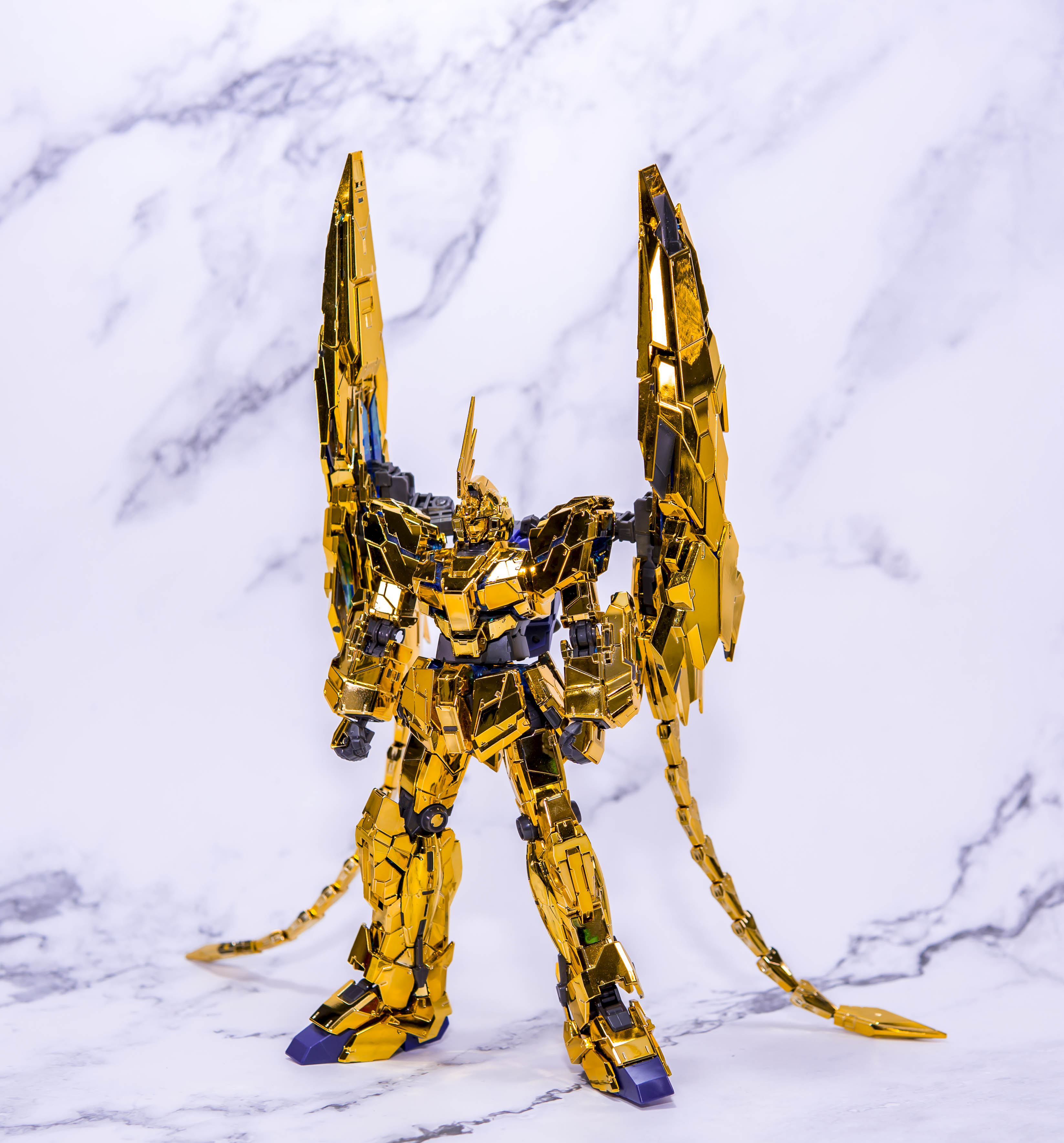 拼装技术交流rgrx0独角兽三号机凤凰narrativever完成