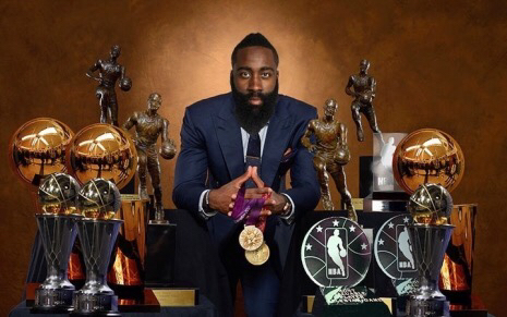 哈登如果这样的荣誉还会说他什么