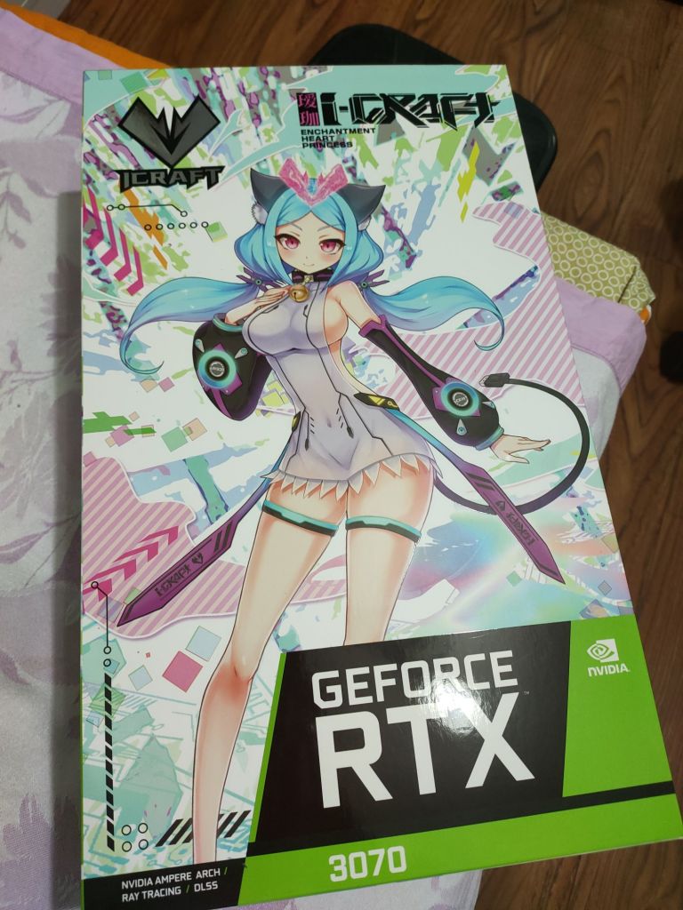 硬件产品讨论简单小测评京东3899的铭瑄3070瑷珈到了