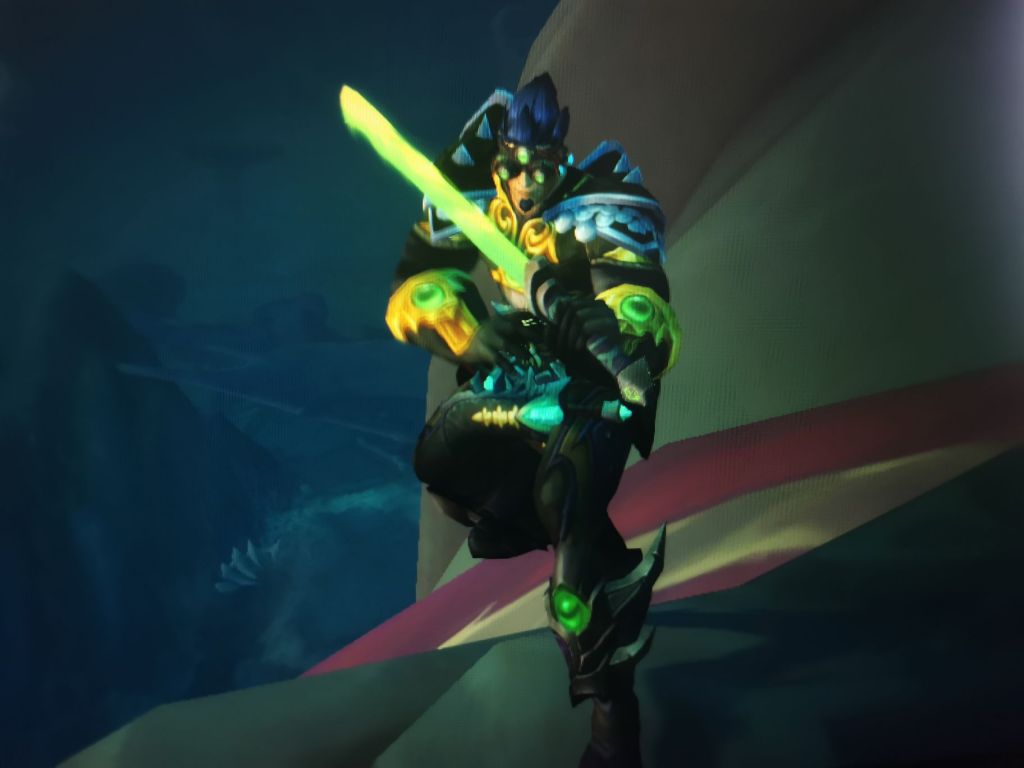 我的剑就是你的剑人类武僧幻化cos无极剑圣易大师