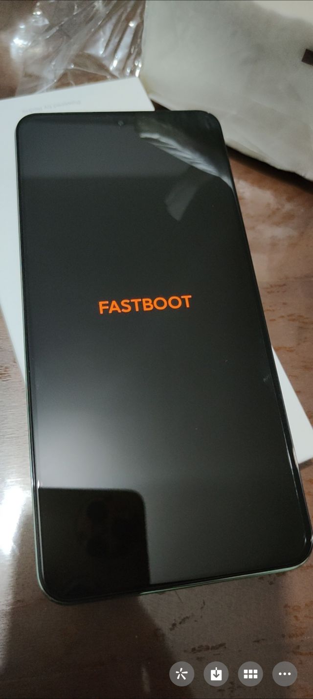 刚到手的k50开机出现fastboot是翻车了吗