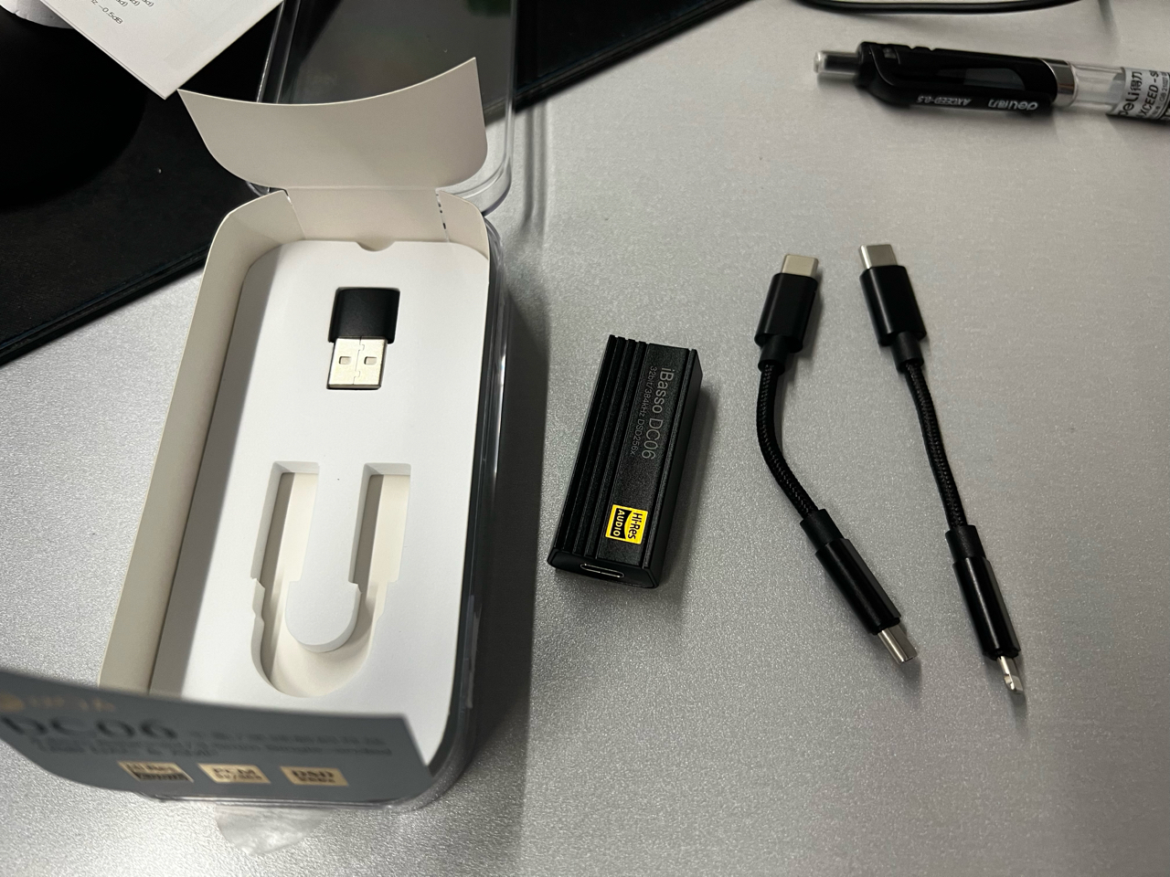 艾巴索dc06开箱和简单评测