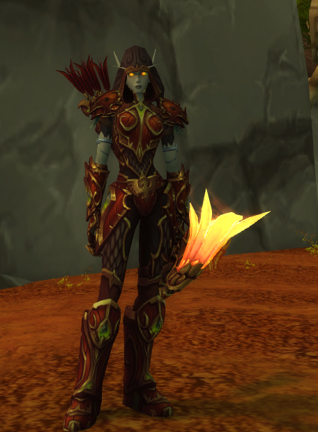 被遗忘者将军血精灵游侠以及黑暗小兵