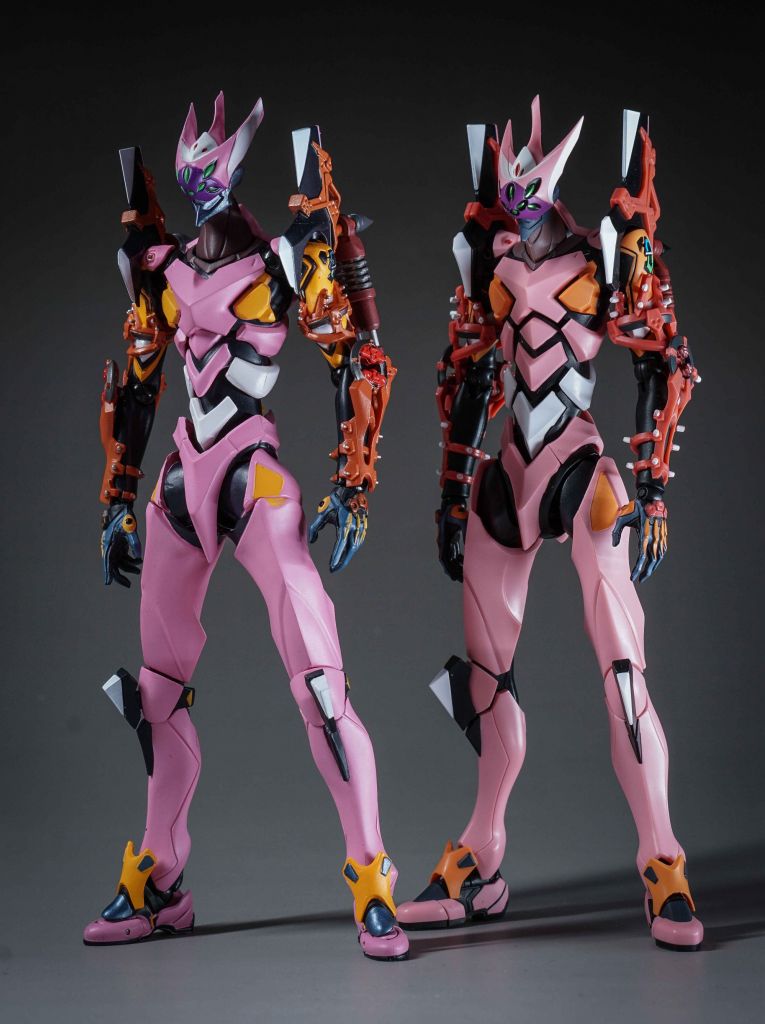 可动成品海洋堂山口式转轮eva改8号机γ