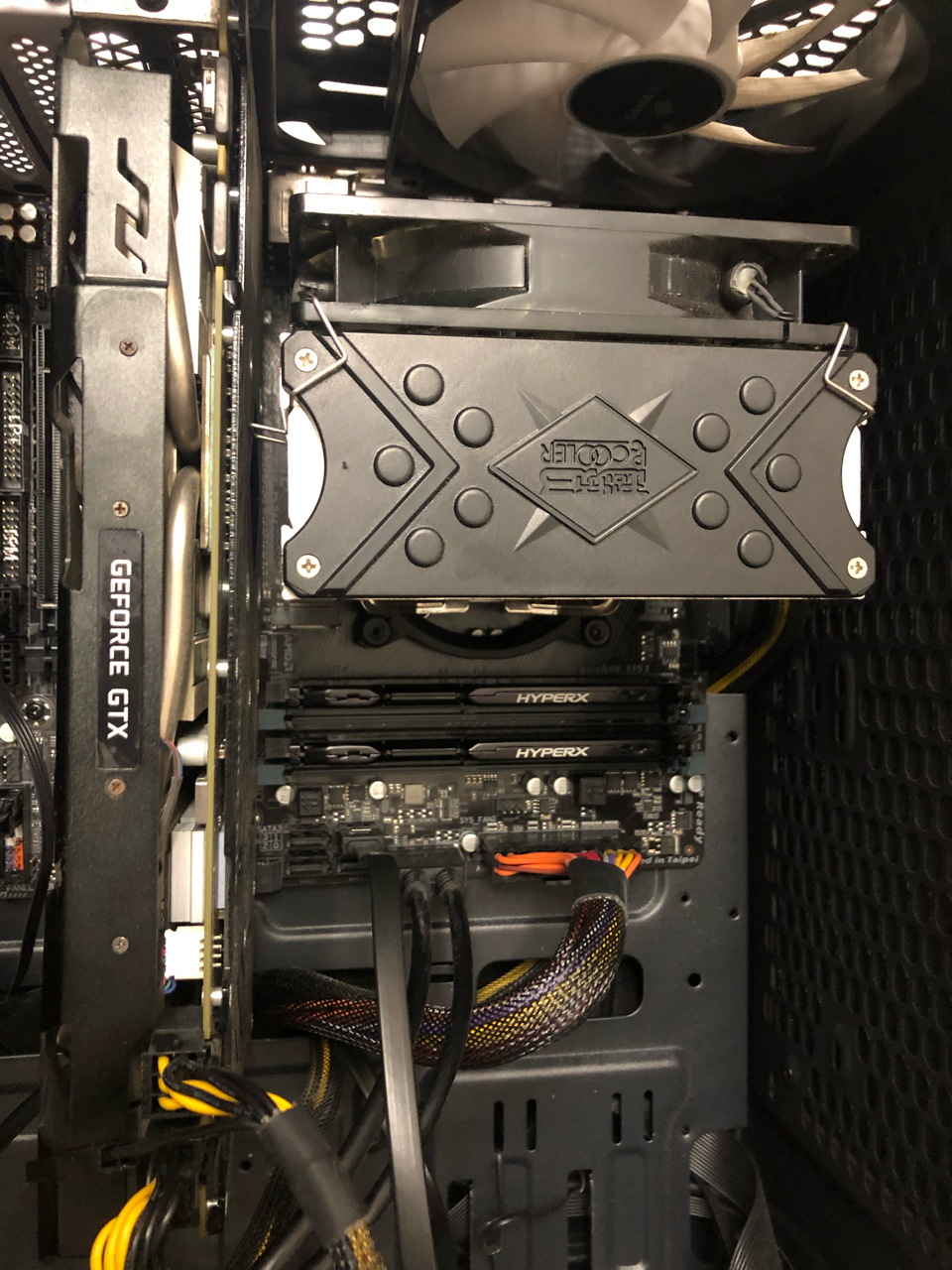 换下来的整机i57500和影驰1070