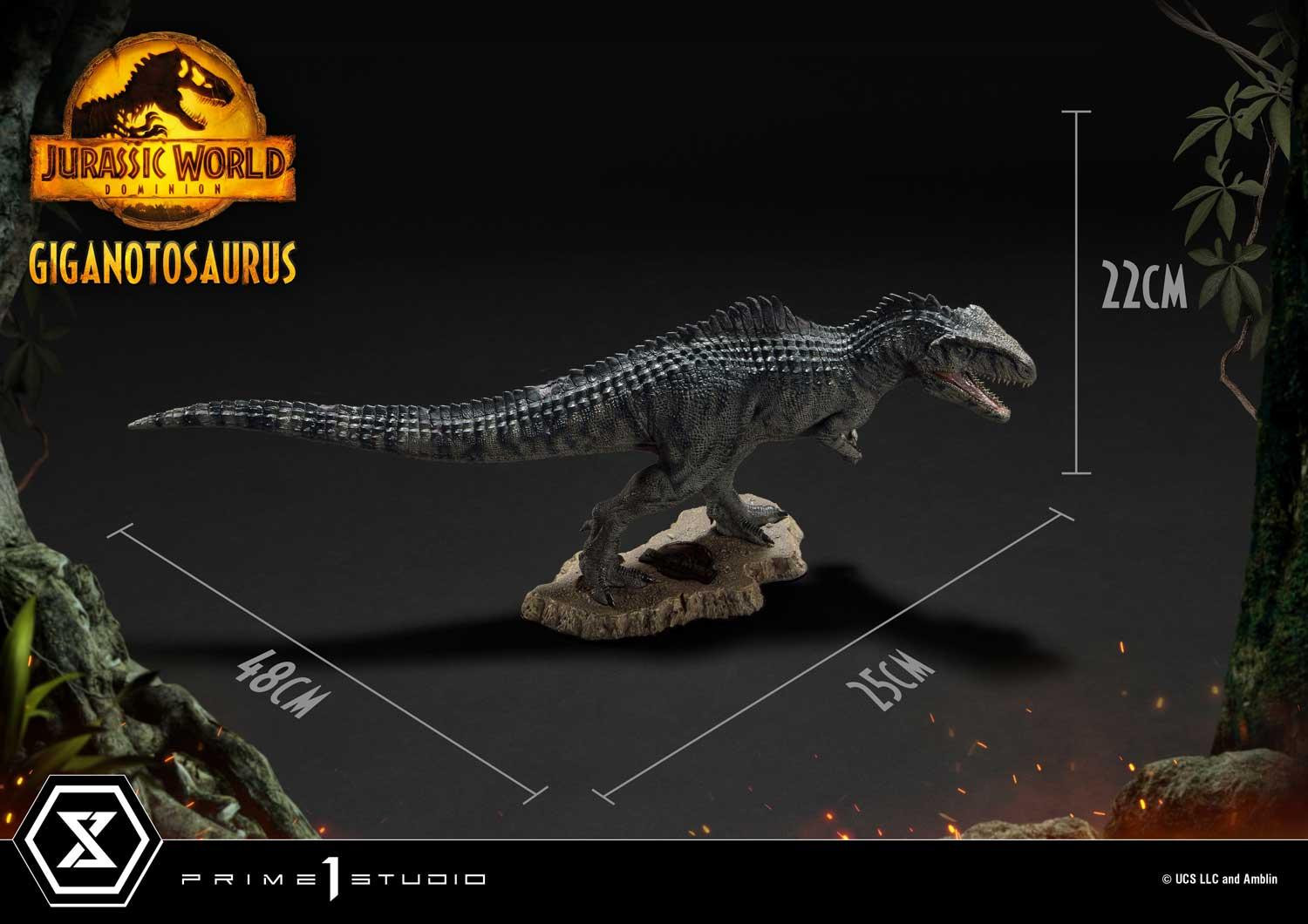 新闻资讯prime1studio侏罗纪世界3南方巨兽龙giganotosaurus138雕像