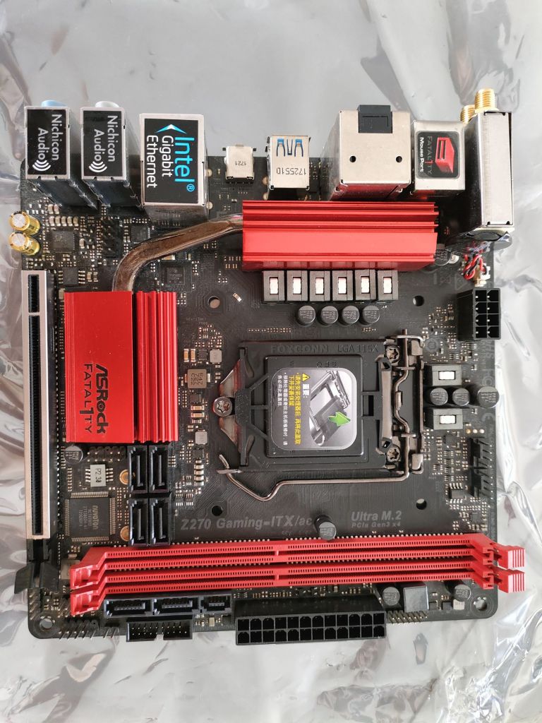 出华擎z270gamingitx主板