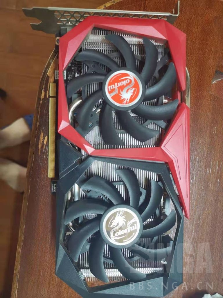 电脑硬件出七彩虹2060super战斧锻炼过10个月