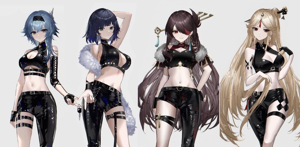 外服搬运黑皮衣合集