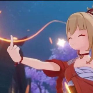 闲聊杂谈有没有宵宫那张爱抽不抽表情包