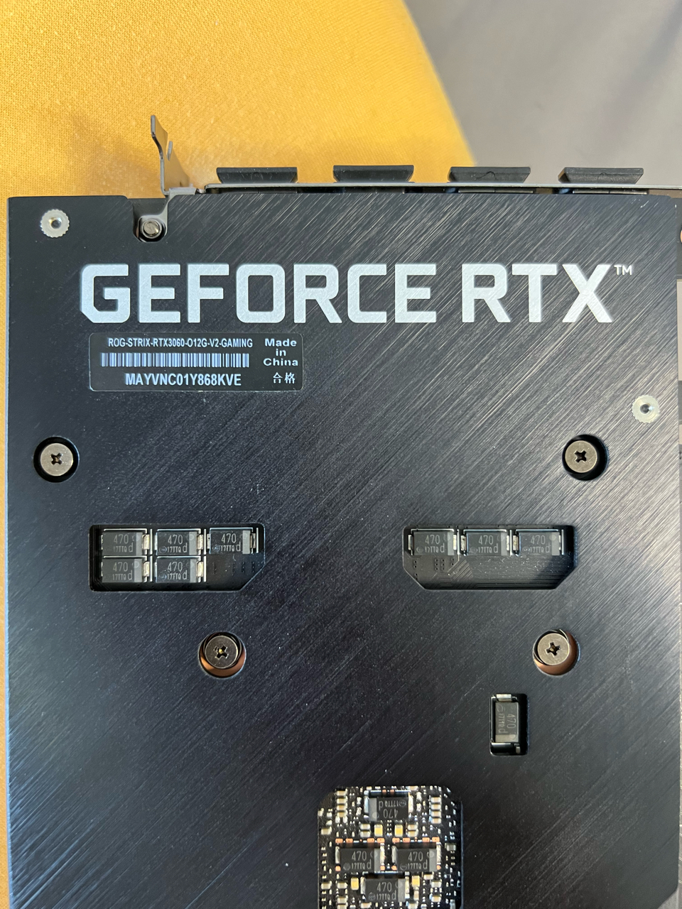 出一个华硕3060猛禽12g3060顶配