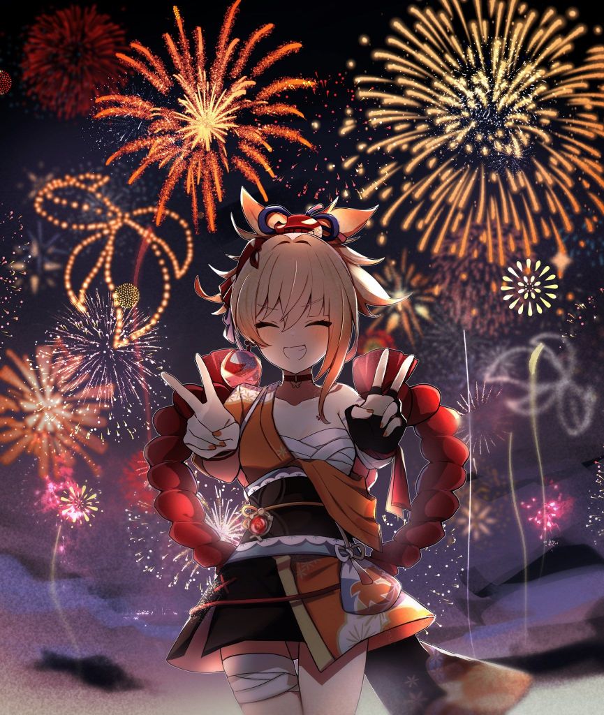 [插画搬运] 宵宫诞生祭