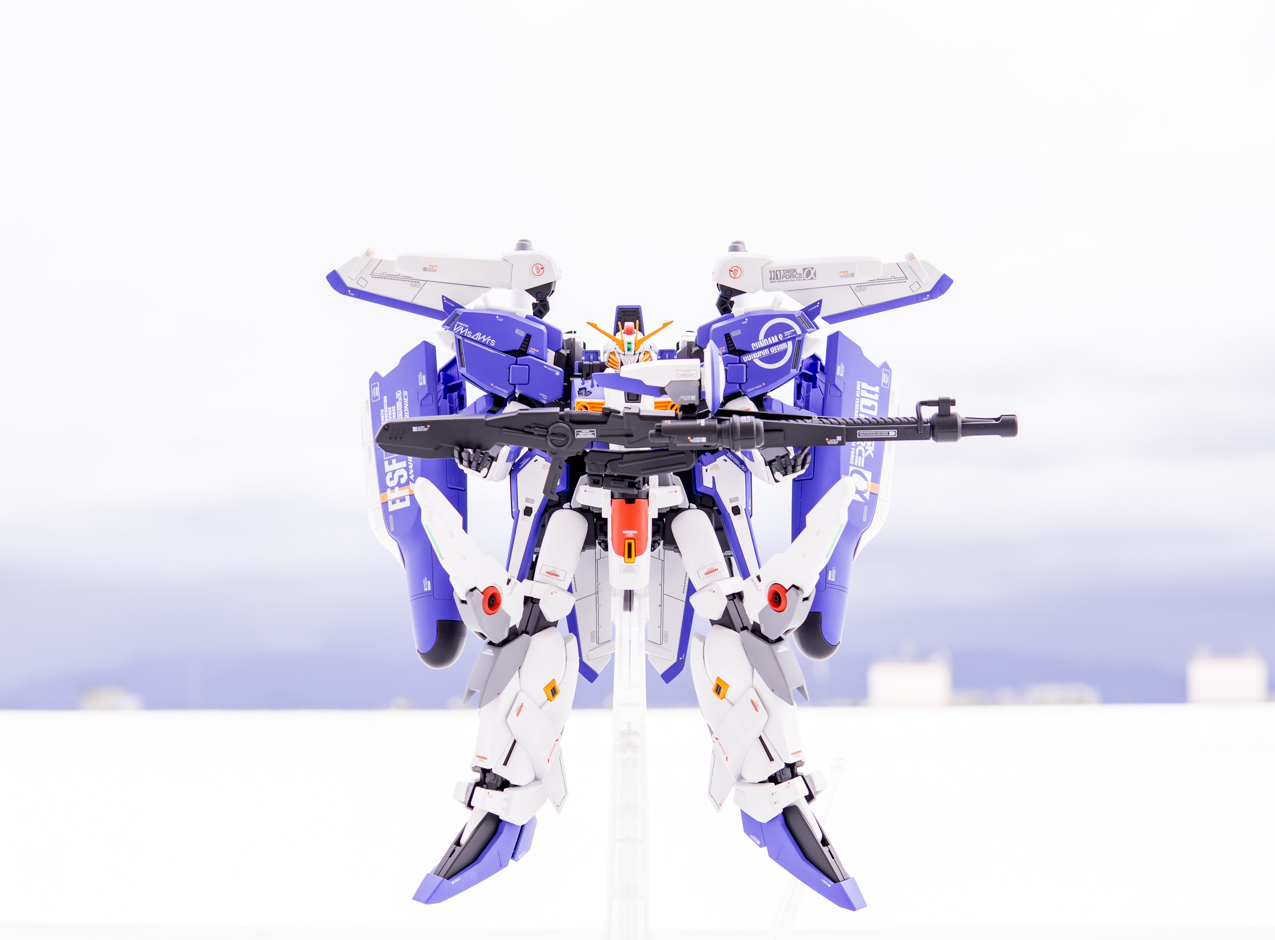 [技术交流] [拼装] mg ex-s 高达 1.5 完成