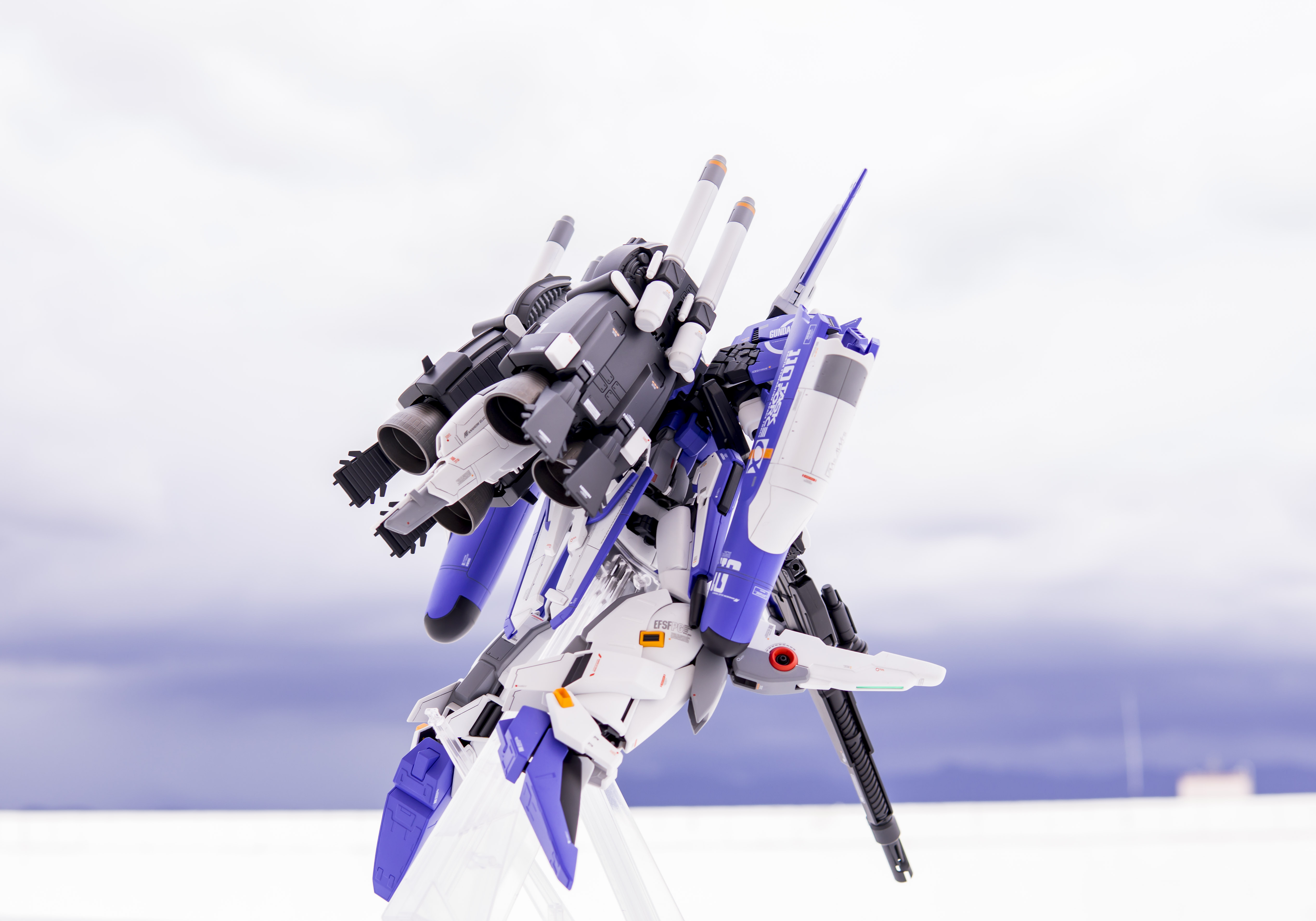 [技术交流] [拼装] mg ex-s 高达 1.5 完成