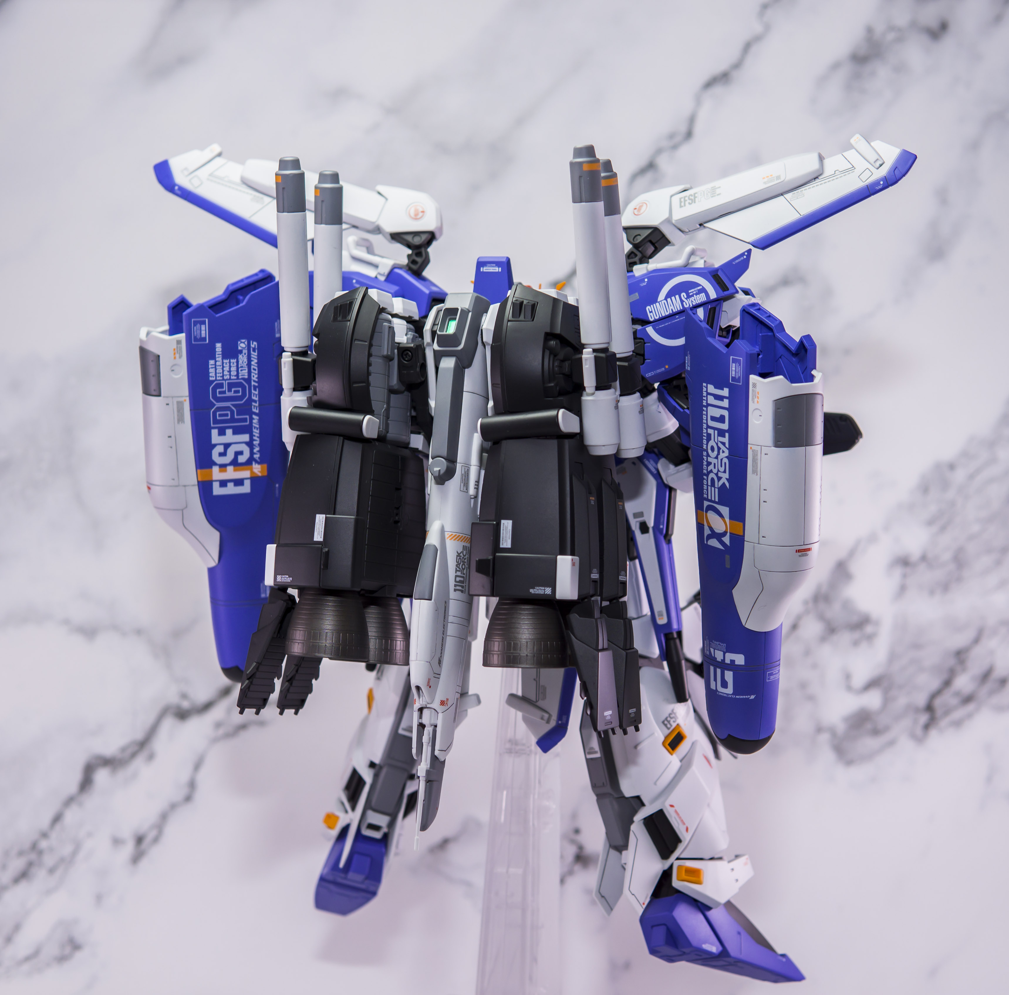 [技术交流] [拼装] mg ex-s 高达 1.5 完成